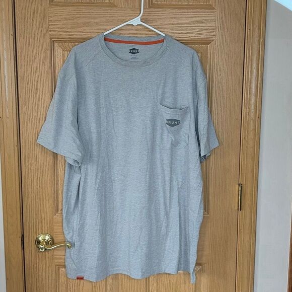Brunt Pocket T-Shirt Bundle Mens 2XL Gray Charcoal Workwear Tees Lot of 3 - Picture 6 of 9